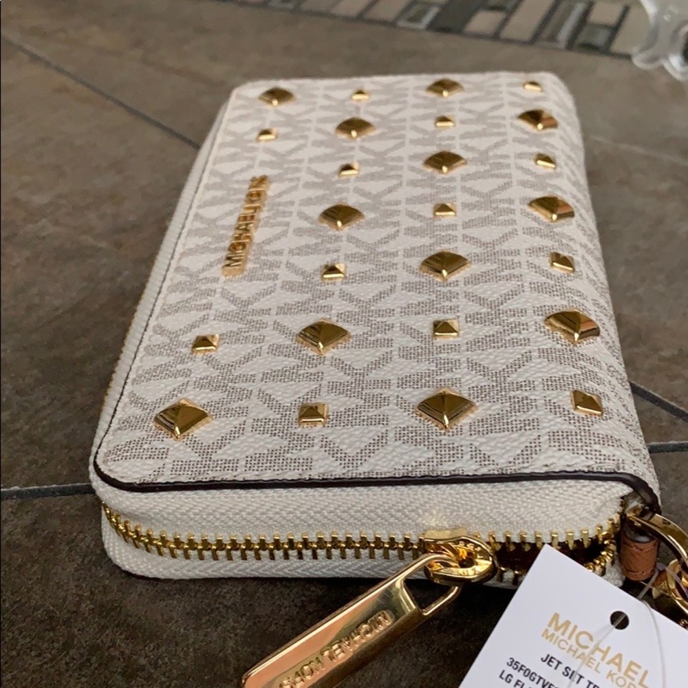 Michael Kors Jet Set Travel LG Flat MF PHN CSE - Picture 8 of 16